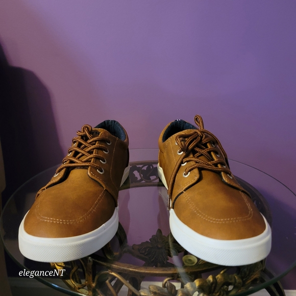 Nautica Youth  2 Pair Big Boys Tan Shoe Bundle  Sz: 5 - Picture 16 of 16